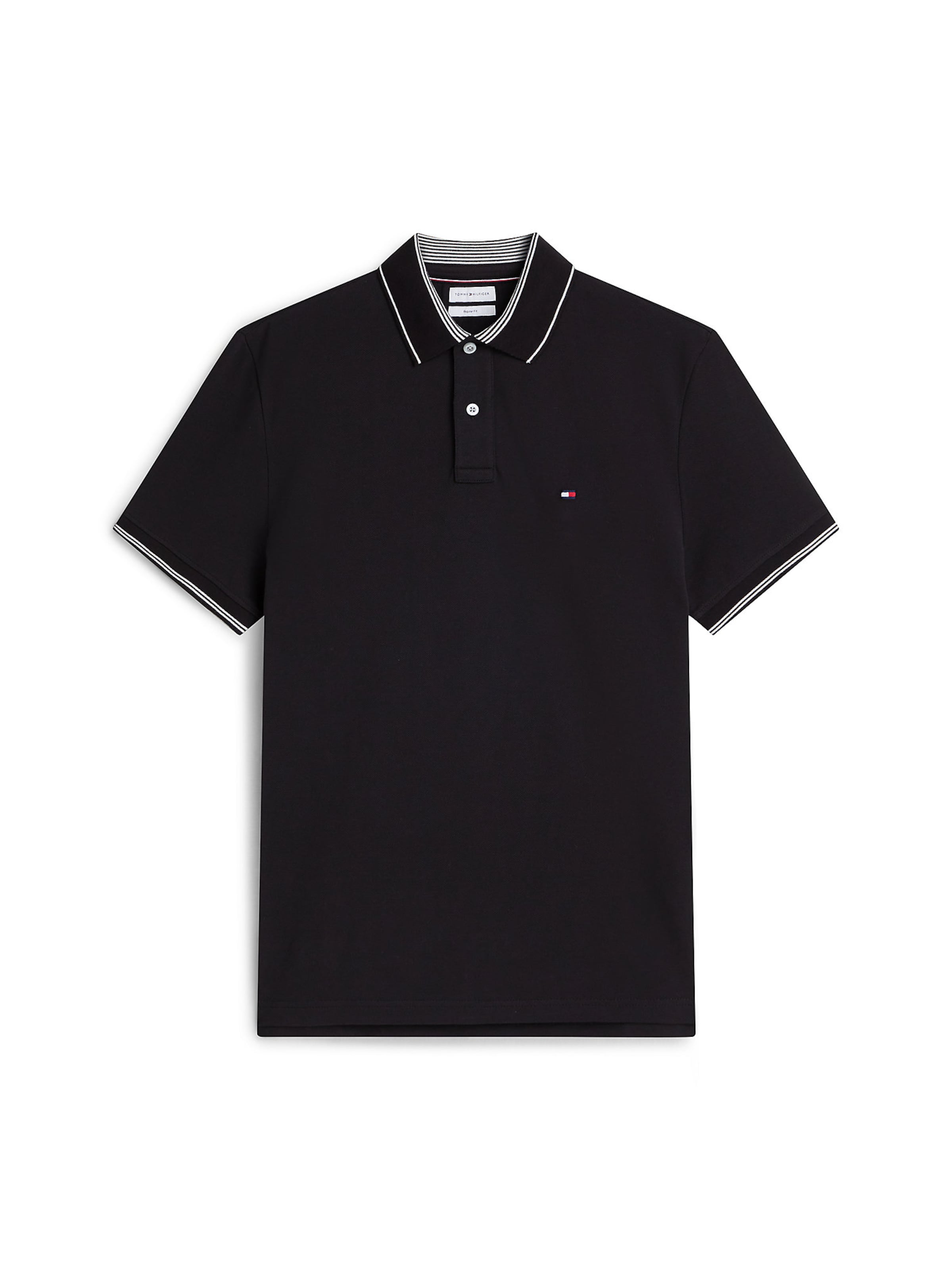 T-Shirt TOMMY HILFIGER en noir : devant