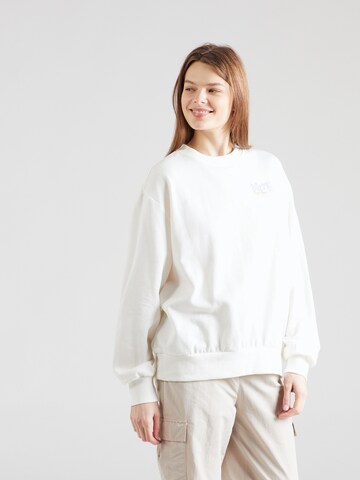 VANS Sweatshirt 'GOOD COMPANY' i vit: framsida