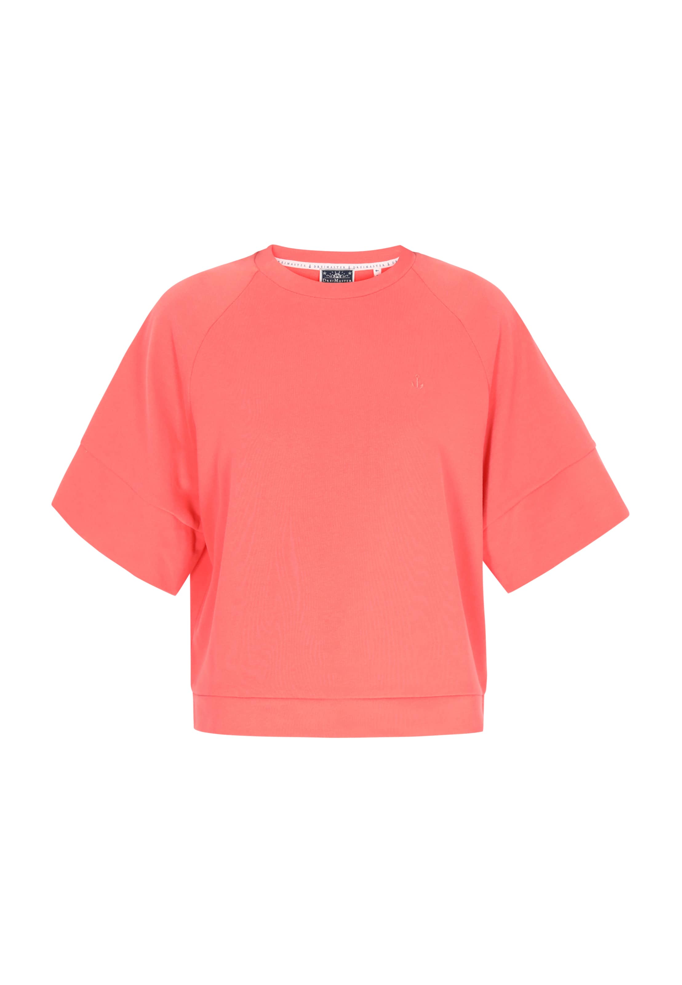 DreiMaster Maritim Sweatshirt in Orange: Vorderseite