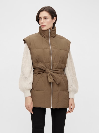 OBJECT Vest 'Angea' in Brown, View model