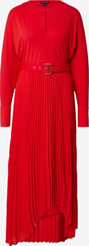 Karen Millen Kleid 'Ponte Georgette' in Rot: predná strana