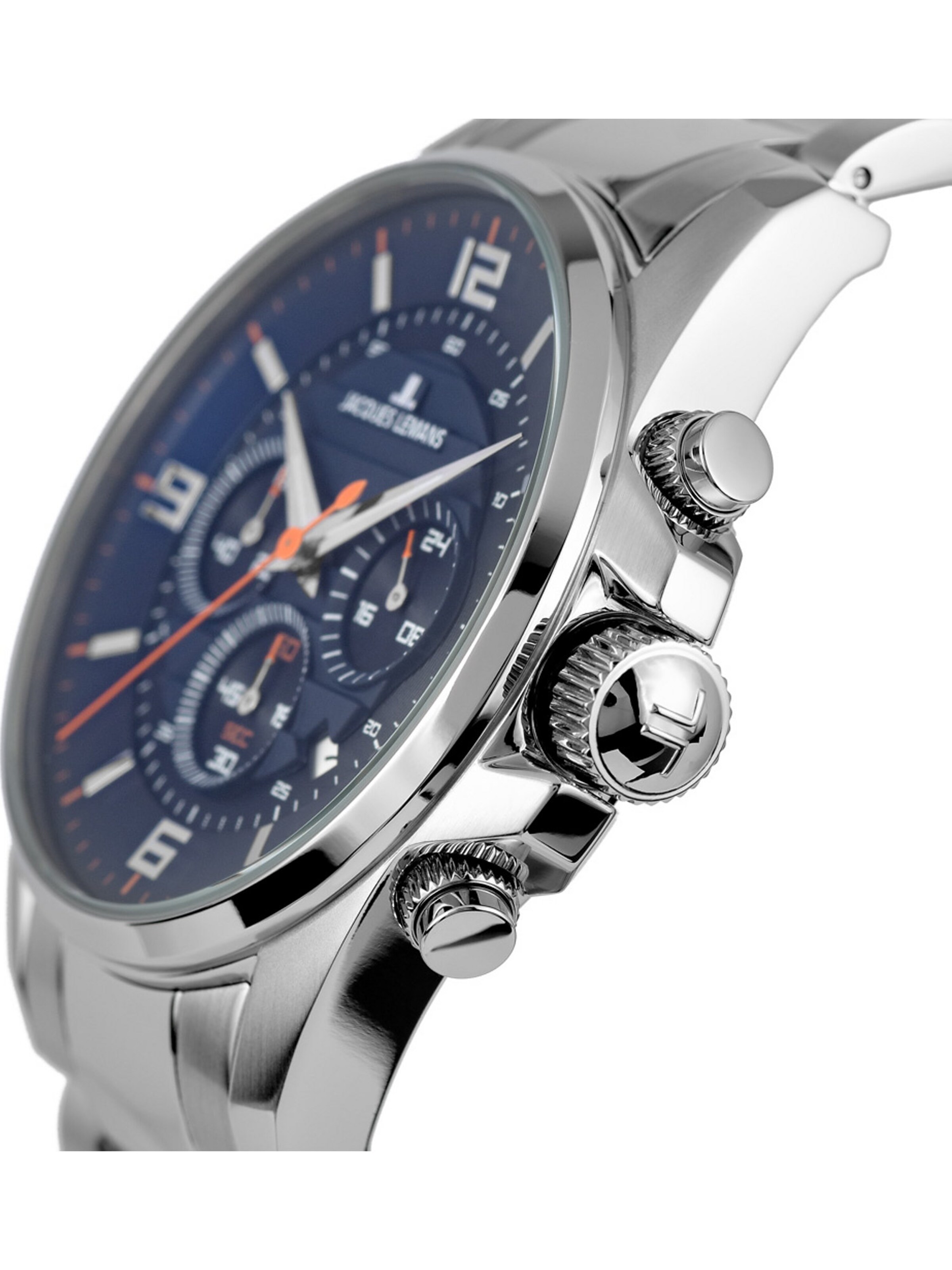 Jacques Lemans Uhr in Silber