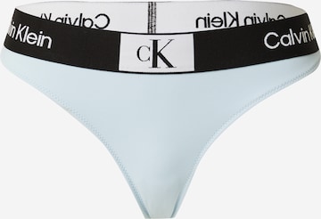 Calvin Klein Swimwear Bikini bottom in Blue: front