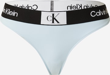Calvin Klein Swimwear Долнище на бански тип бикини в синьо: отпред