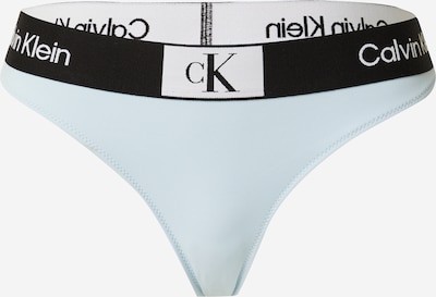 Calvin Klein Swimwear Bikinihose in pastellblau / schwarz / weiß, Produktansicht