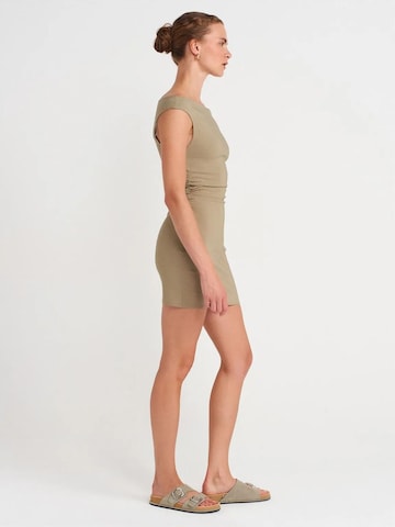 Dilvin Mini Kleid in Grün
