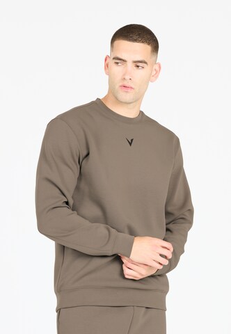 Virtus Sports sweatshirt 'Taro' in Grey: front