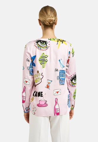 Milano Italy Blouse in Red