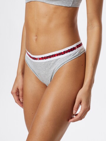 Tommy Hilfiger Underwear Regular String i grå: framsida