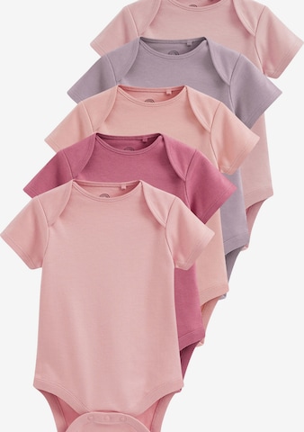 Next Ползунки/боди в Ярко-розовый: спереди