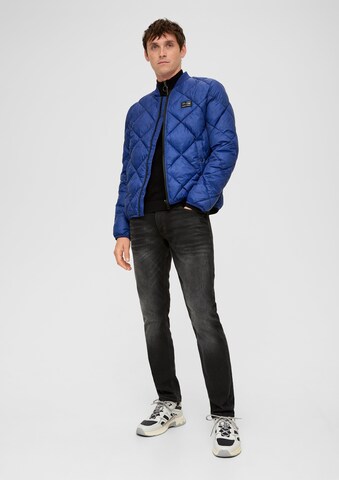 Veste mi-saison QS en bleu