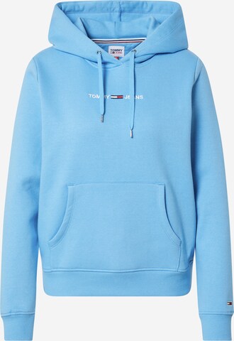 Tommy Jeans Sweatshirt in Blauw: voorkant