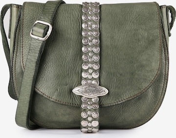 Sac à bandoulière 'Linda' Campomaggi en vert : devant