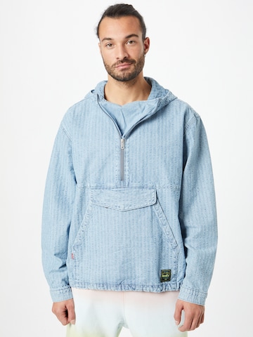 LEVI'S ® Přechodná bunda 'Sutro Anorak Jacket' – modrá: přední strana
