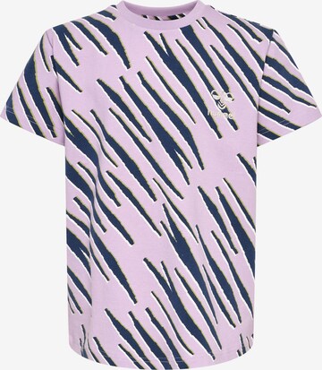 T-Shirt Hummel en violet : devant