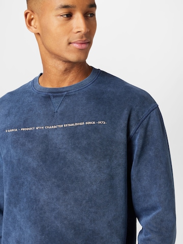GARCIA Sweatshirt in Blauw
