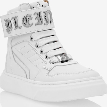 Philipp Plein - Zapatillas deportivas 'Gothic' en blanco: frente