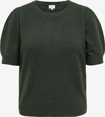 ONLY Carmakoma Pullover in Grün: Vorderseite