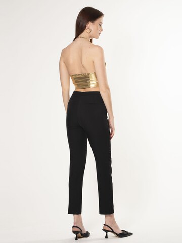 Slimfit Pantaloni di Influencer in nero