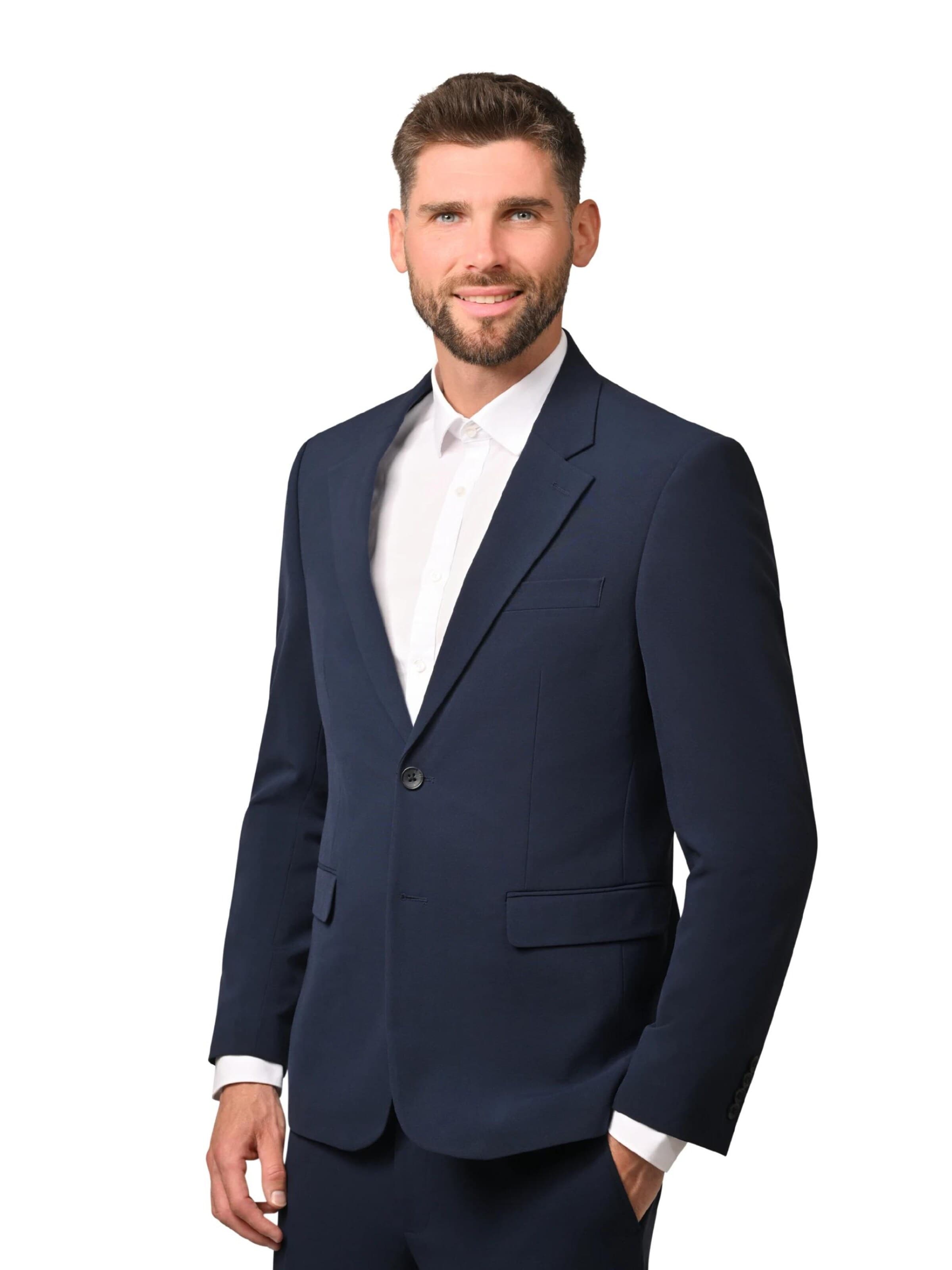 Hirschthal Suit vest in Blue