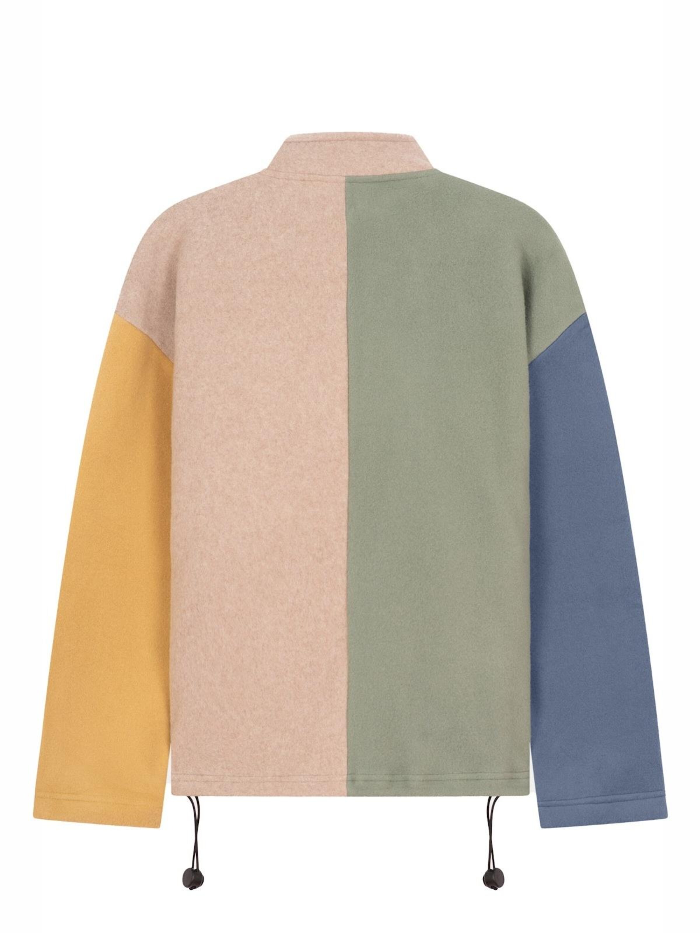 NOORLYS Fleece Jacket 'FÖHRWIND' in Blue