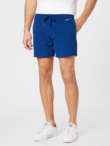 HOLLISTER Normální Kalhoty – modrá: přední strana