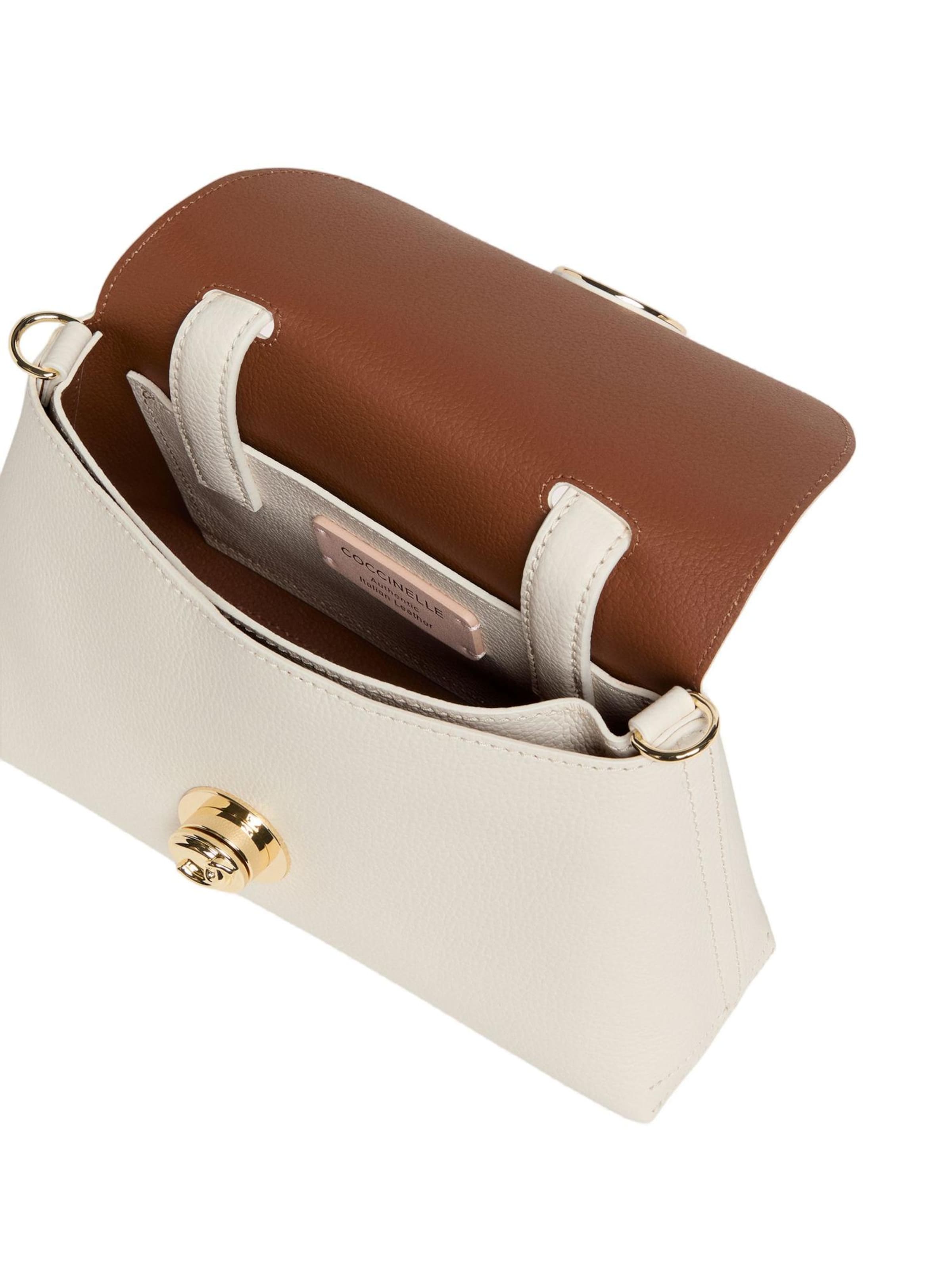 Borsa a mano 'COCCINELLE Nikla S26 1' di Coccinelle in bianco