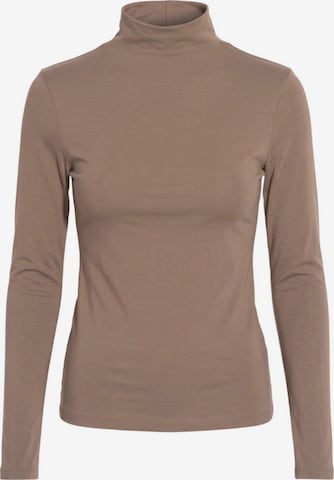 Alexa Dash Blouse in Brown: front