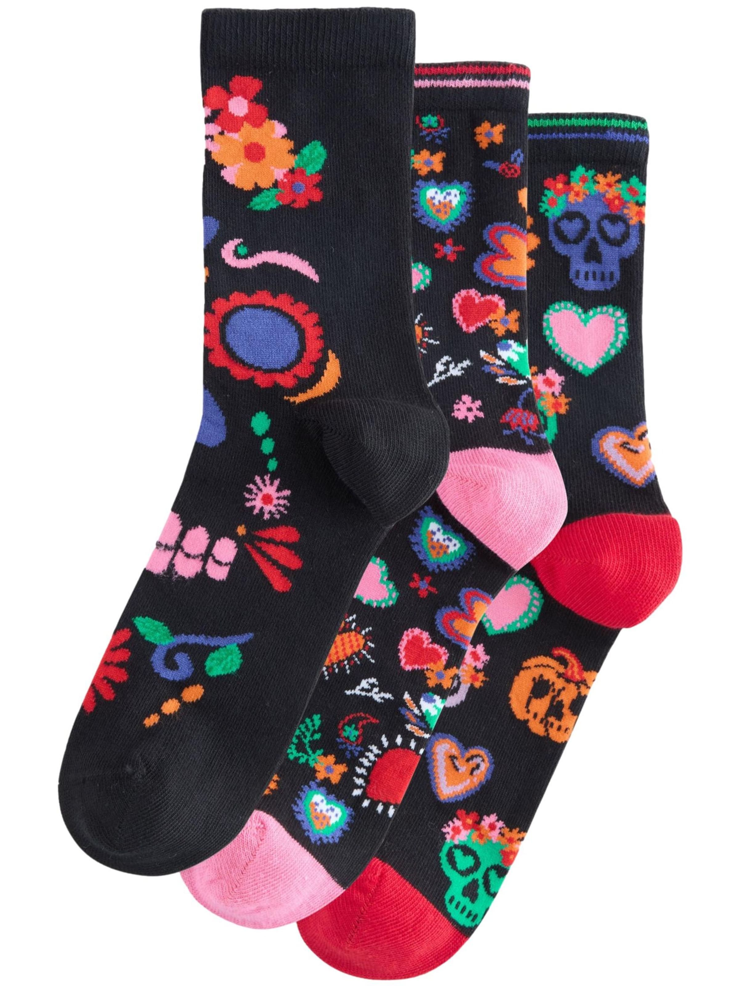 Next Ponožky – černá: přední strana