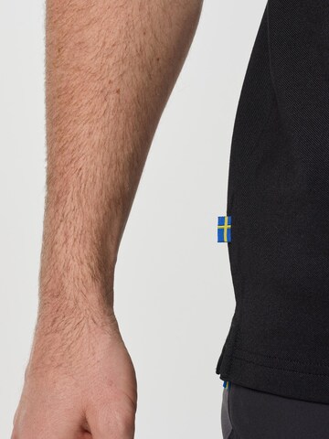 Maglietta 'Elk' di SWEDEMOUNT in nero