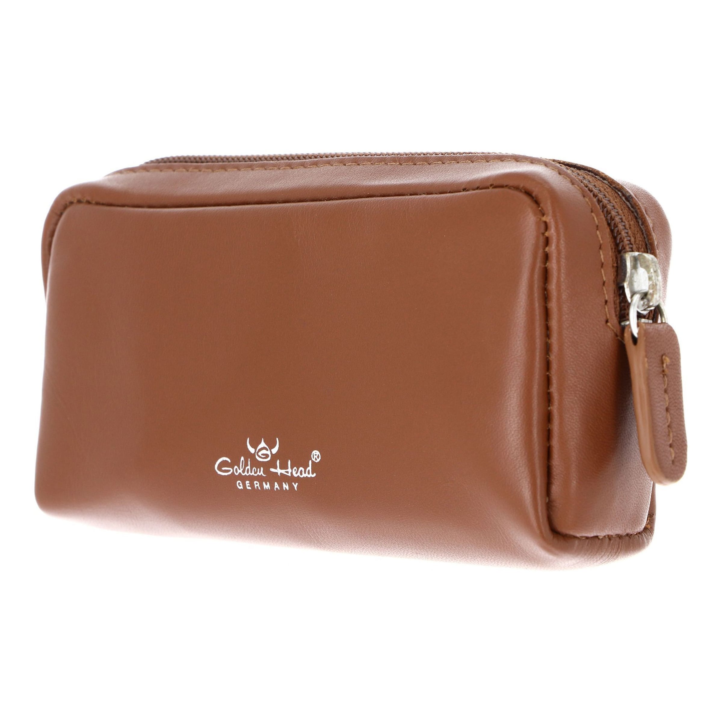 GOLDEN HEAD Etui 'Polo ' in Braun