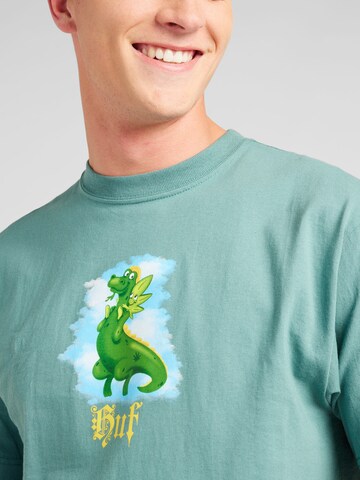 HUF Shirt 'Fairy Tale' in Green