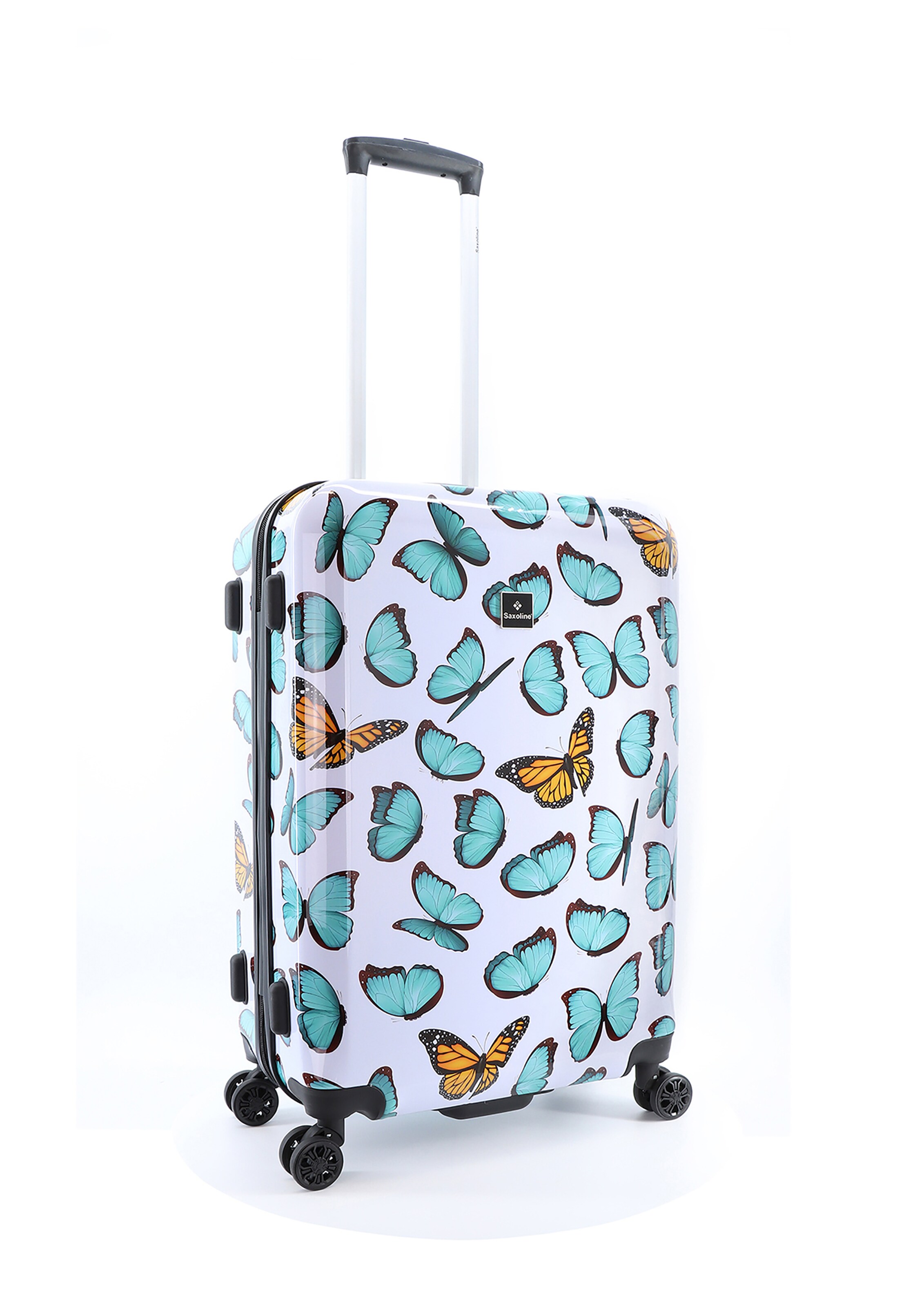 Saxoline Suitcase 'Springful' in White