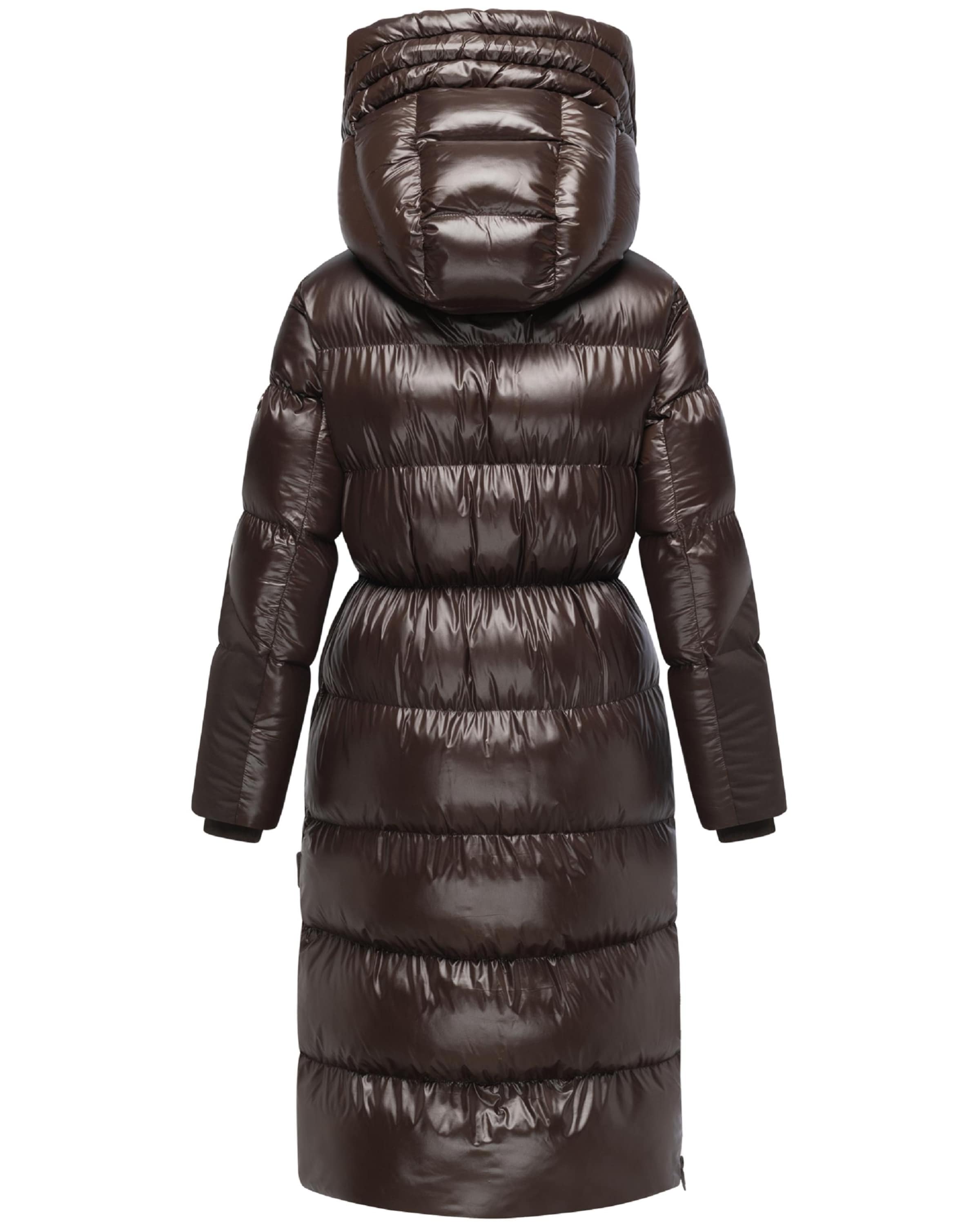 Manteau d’hiver 'Knusperherz 14' NAVAHOO en marron