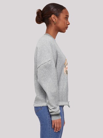 F4NT4STIC Sweatshirt 'Vogelnest Blumen' in Grijs