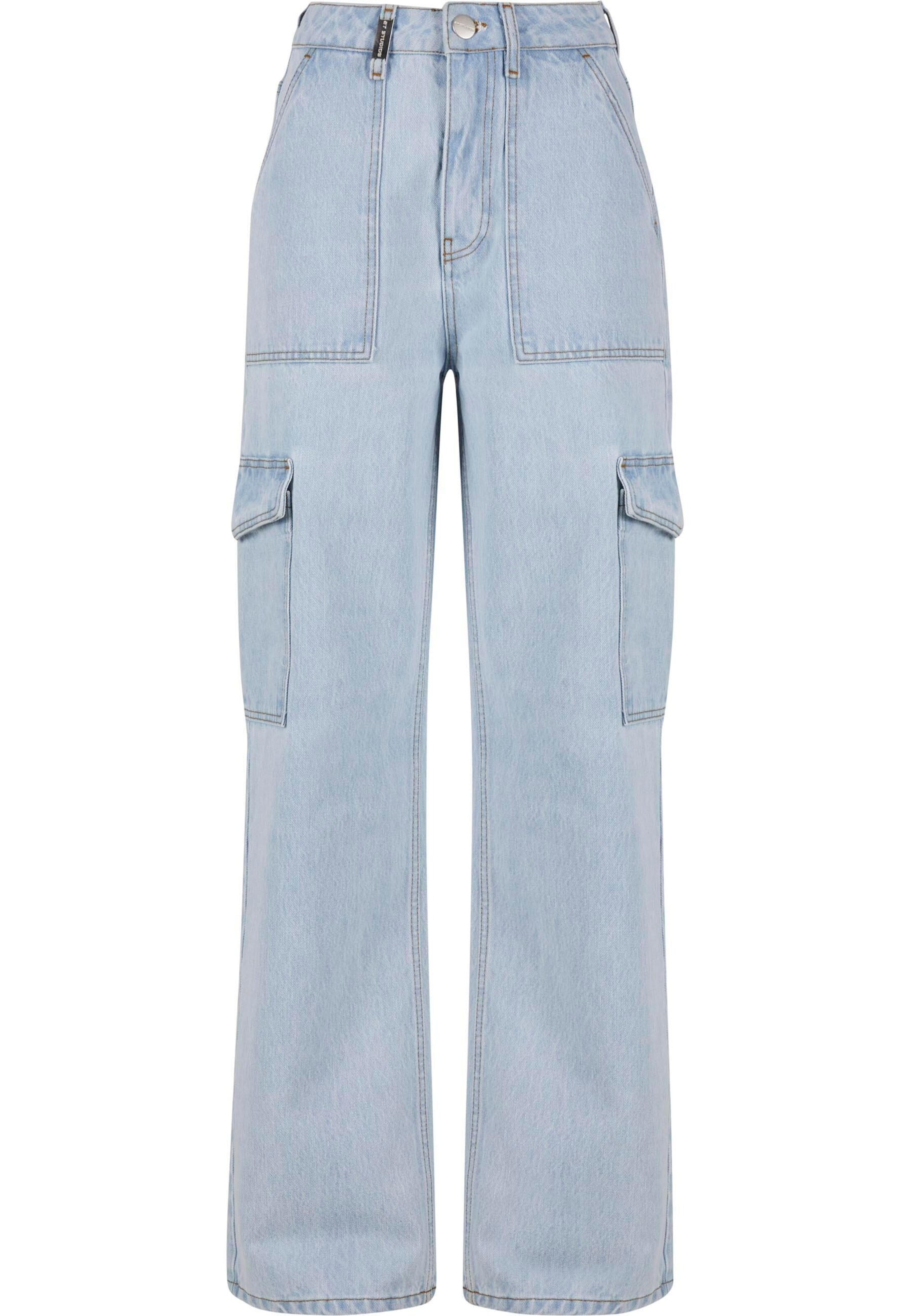 Jeans cargo 'Lona' di 2Y Premium in blu: frontale