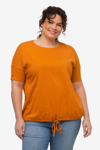 Ulla Popken Shirt  (GOTS) in Orange: predná strana