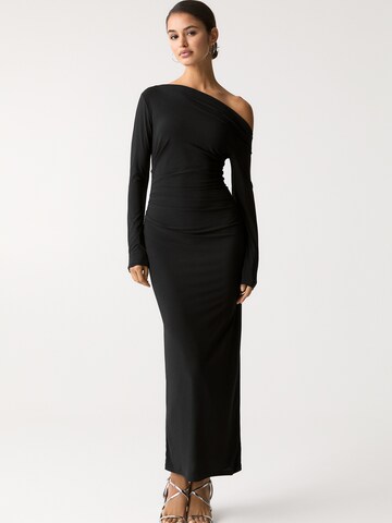 Pull&Bear Evening dress in Black: front