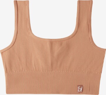 CALZEDONIA Top in Brown: front