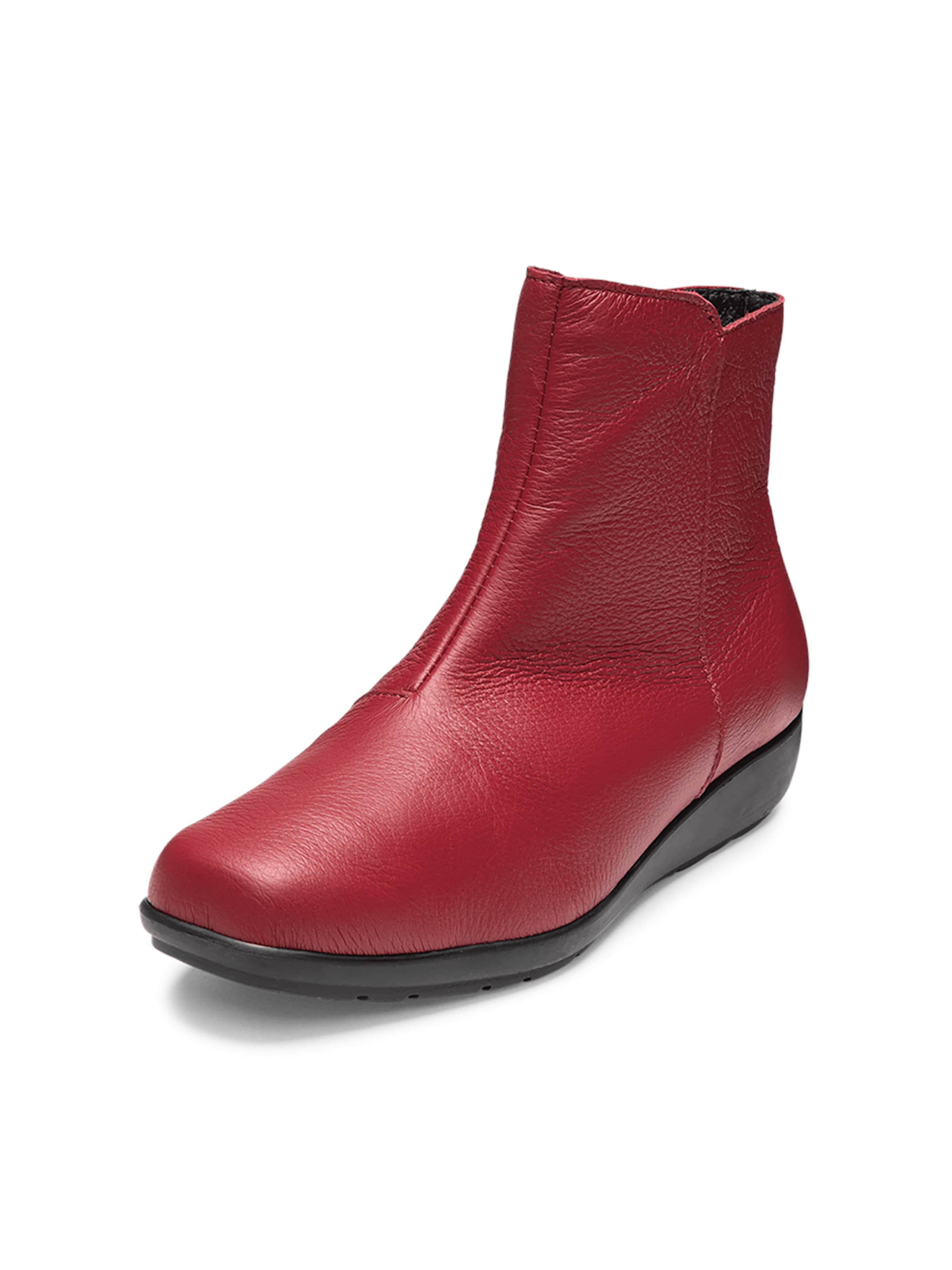 VITAFORM Stiefelette in Rot: Vorderseite