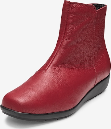 VITAFORM Stiefelette in Rot: Vorderseite