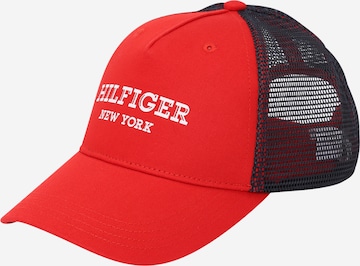 Șapcă de la TOMMY HILFIGER pe roșu: față