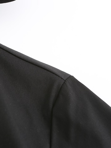 Youthup Between-Seasons Coat in Black