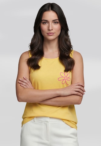 Usha - Top en amarillo