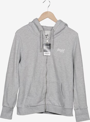 Superdry Kapuzenpullover XXL in Grau: Vorderseite