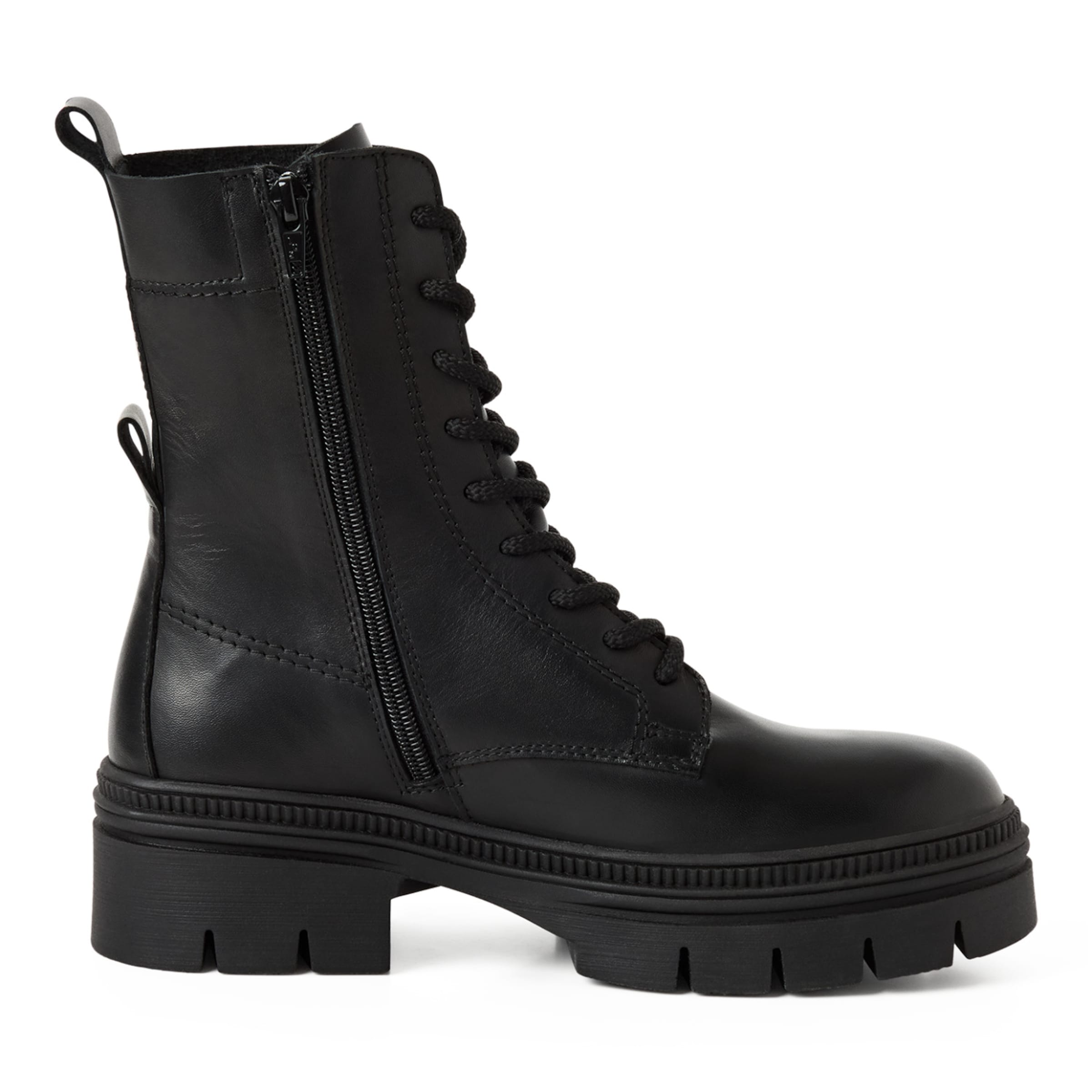 Tamaris - Botim com fivela em preto