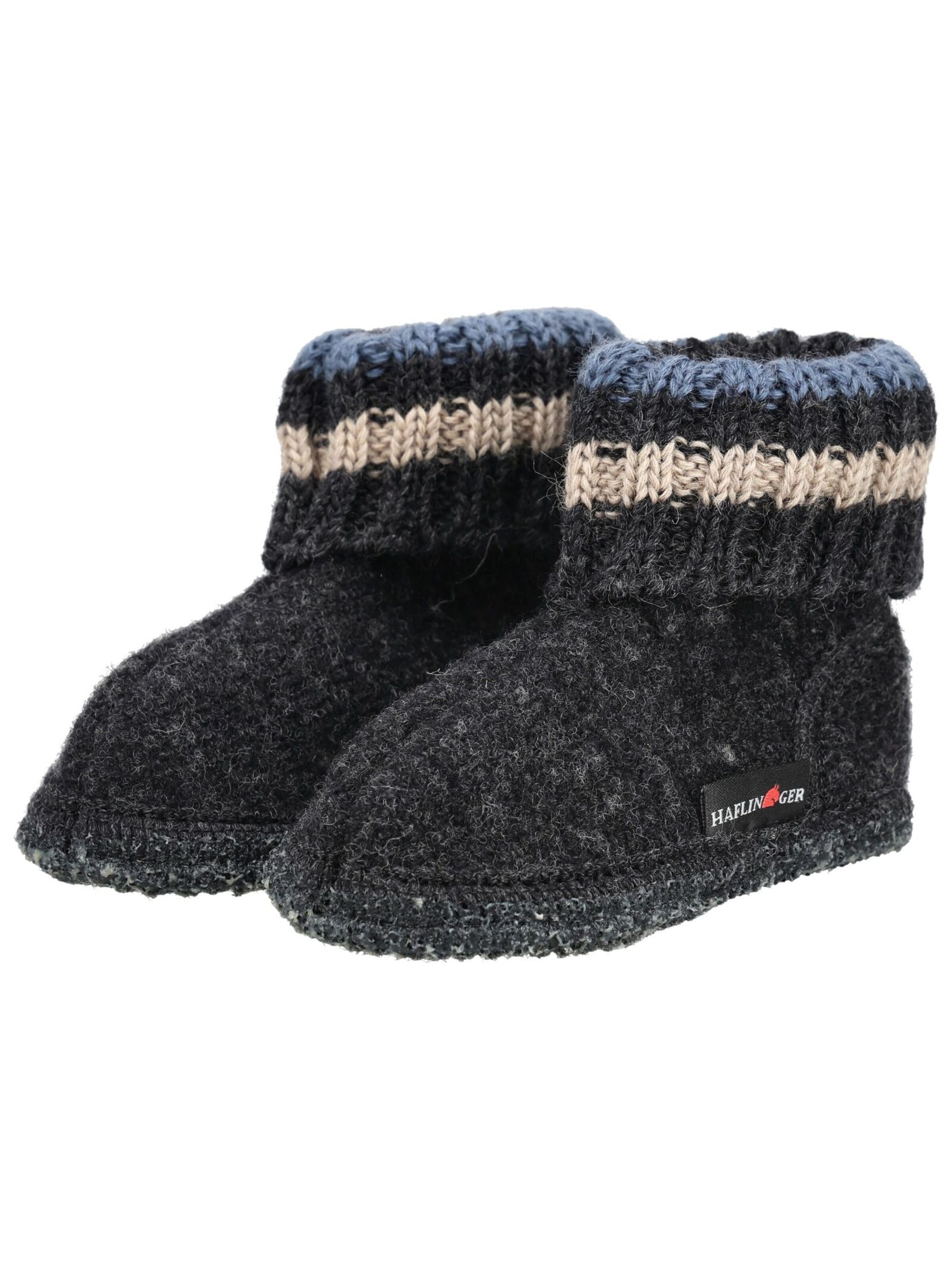 HAFLINGER Huisschoenen in Grijs