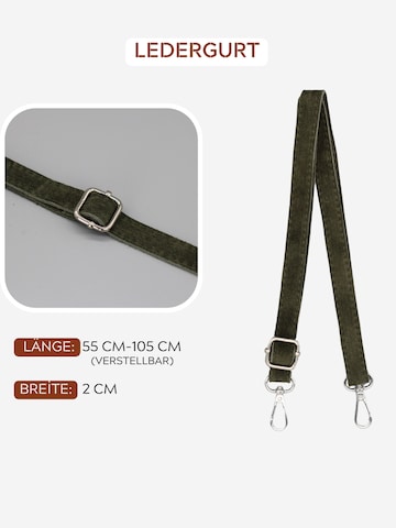 Brise Schultertasche 'Afia Suede'‌‌‌‌‌‌‌ in Grün