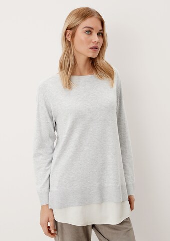 s.Oliver BLACK LABEL Pullover in Grau