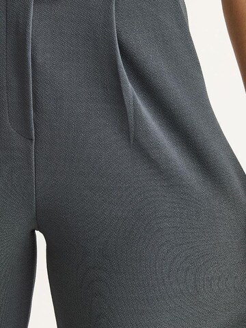 Loosefit Pantalon à pince Bianco Lucci en gris